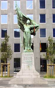 The monument of The Brabançonne, Brussels.